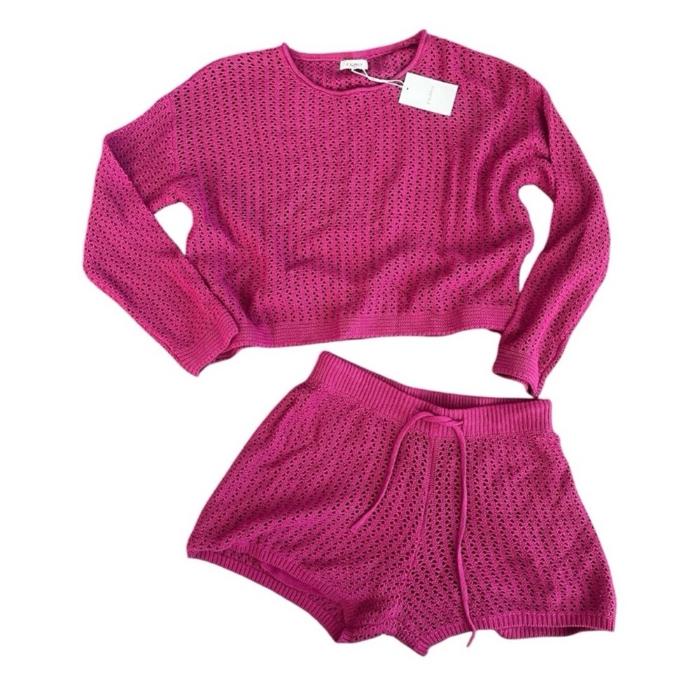 ZSUPPLY Sweater and Shorts Set - Picture 2 of 3